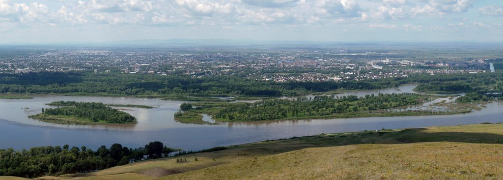 Panoramic view of the city